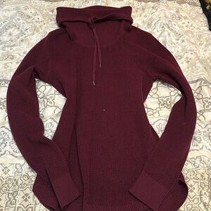 Ralph lauren burgundy crew neck
